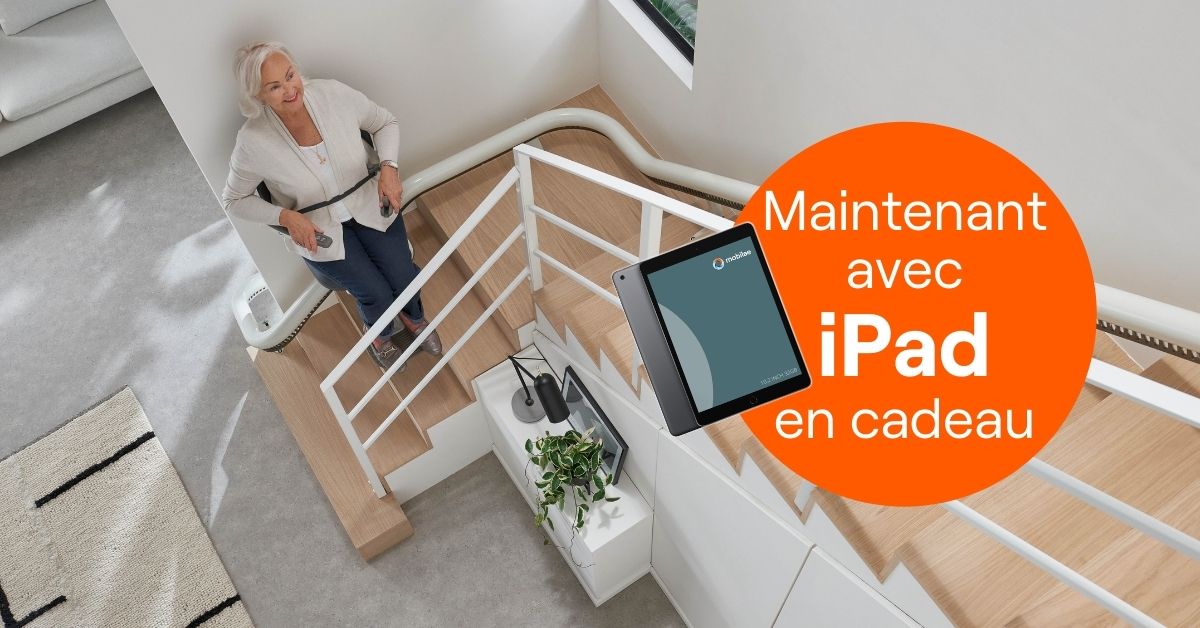 Ipad En Cadeau Monte Escalier