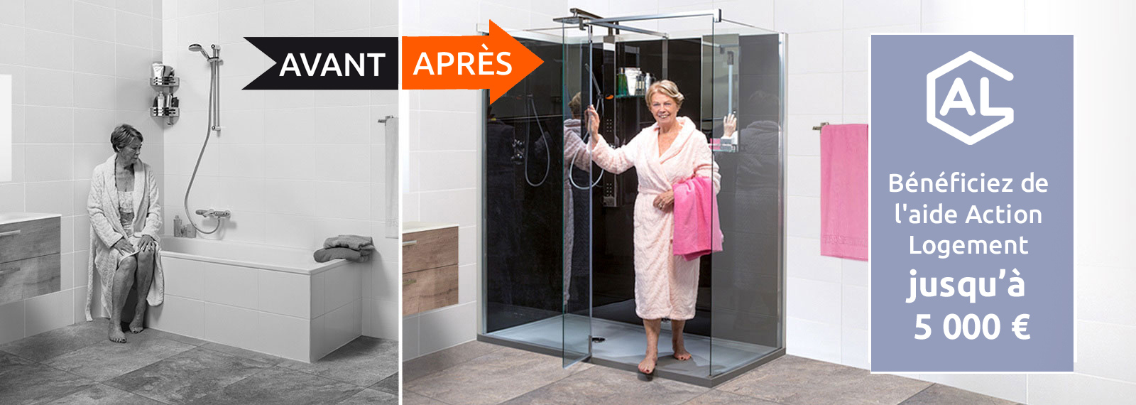 Douche Senior Action Logement